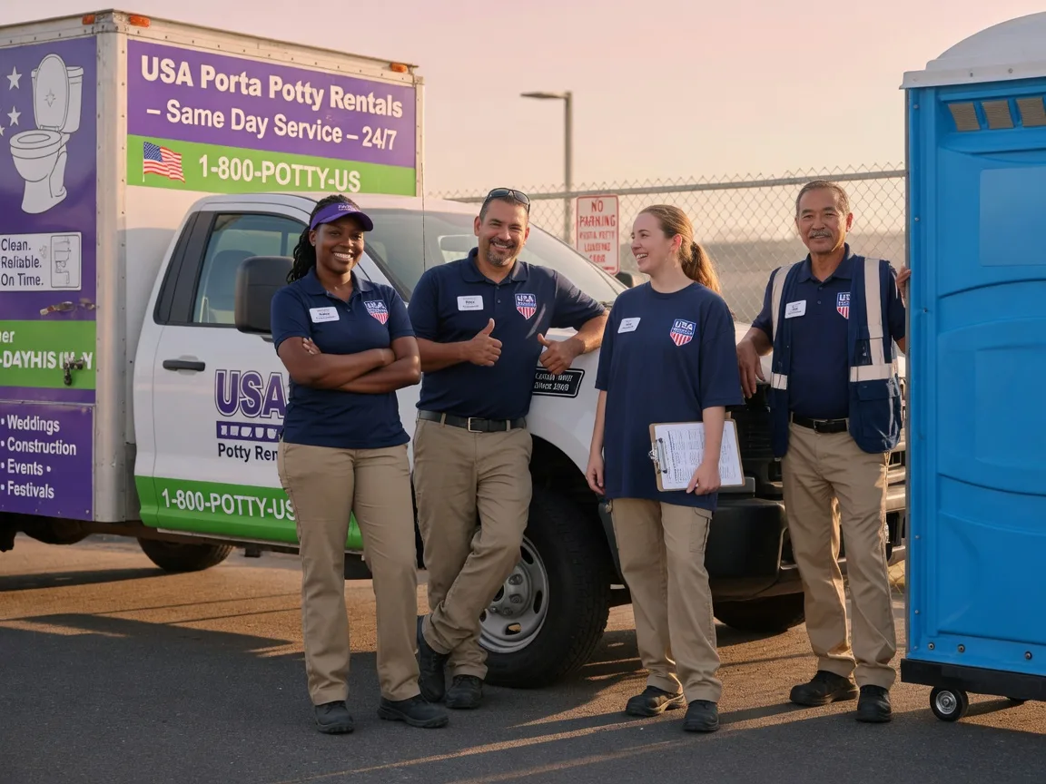 Porta Potty Rental company in Reidsville, NC
